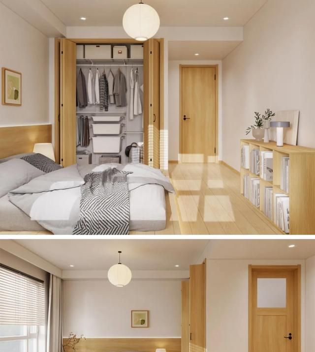 温润木纹肌理下的日式原木风小居,自然与禅意的完美融合 温润木纹肌理渲染下的日式原木风小居 - 家居知识