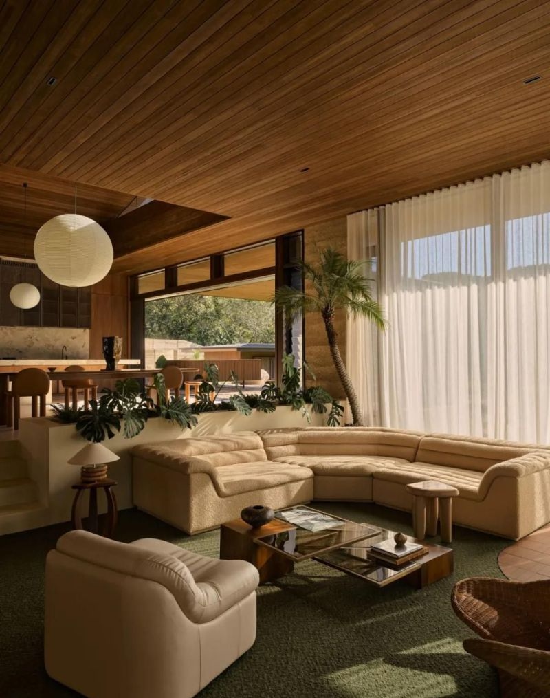 450㎡中世纪复古粗野主义,山谷中的呼吸与诗意 450㎡中世纪复古粗野主义,筑一场山谷的呼吸 - 家居知识