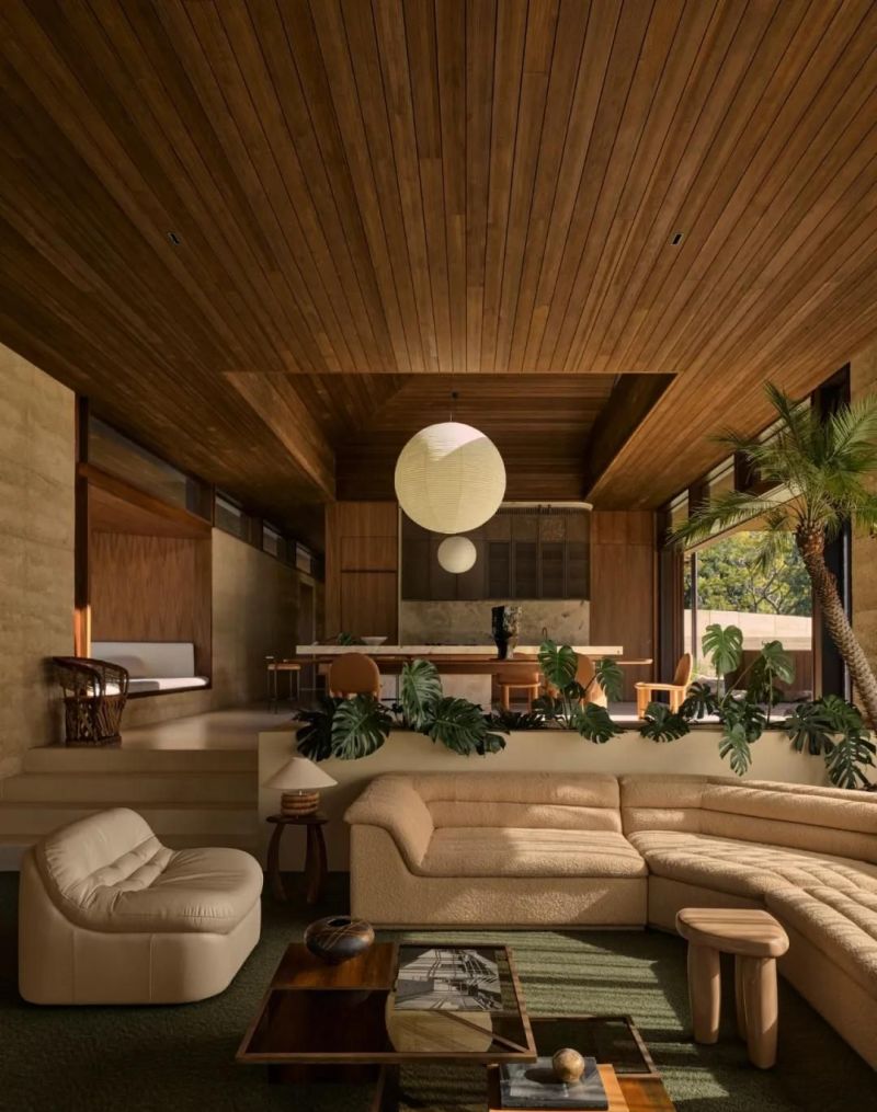 450㎡中世纪复古粗野主义,山谷中的呼吸与诗意 450㎡中世纪复古粗野主义,筑一场山谷的呼吸 - 家居知识