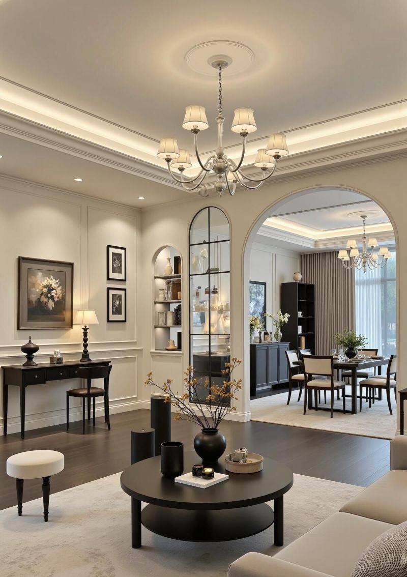 这是真老钱！爱上黑白法式只需要1s！ - 家居知识