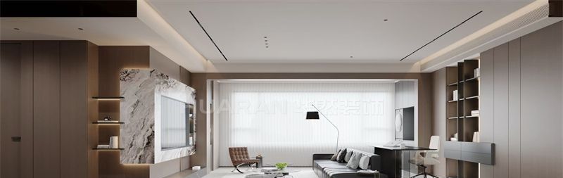 合肥保利臻悦143㎡意式风格装修效果图 - 家居知识