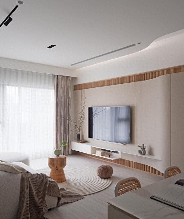 132㎡侘寂风，快节奏生活的治愈系时光