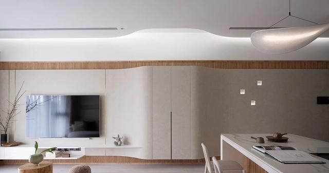 132㎡侘寂风,快节奏生活的治愈系时光 快节奏里的治愈,藏在这132㎡的侘寂时光里 - 家居知识