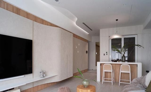 132㎡侘寂风,快节奏生活的治愈系时光 快节奏里的治愈,藏在这132㎡的侘寂时光里 - 家居知识