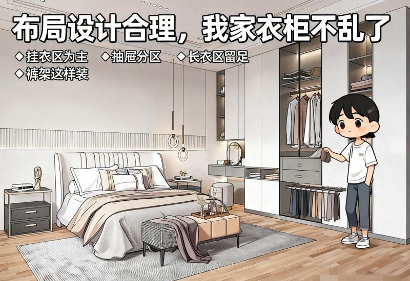 定制衣柜｜做对这5点，容量翻倍还怎么都不会乱 - 家居知识