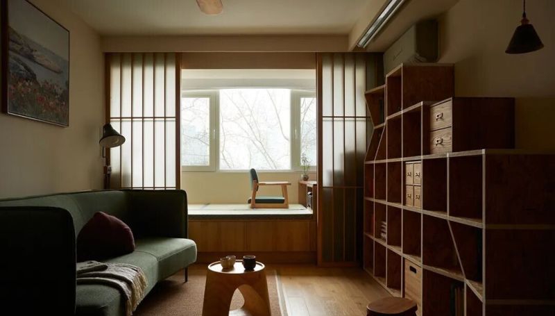 南京女主把48㎡老破小改造成两居室，日式风装修，简约舒适 - 家居知识
