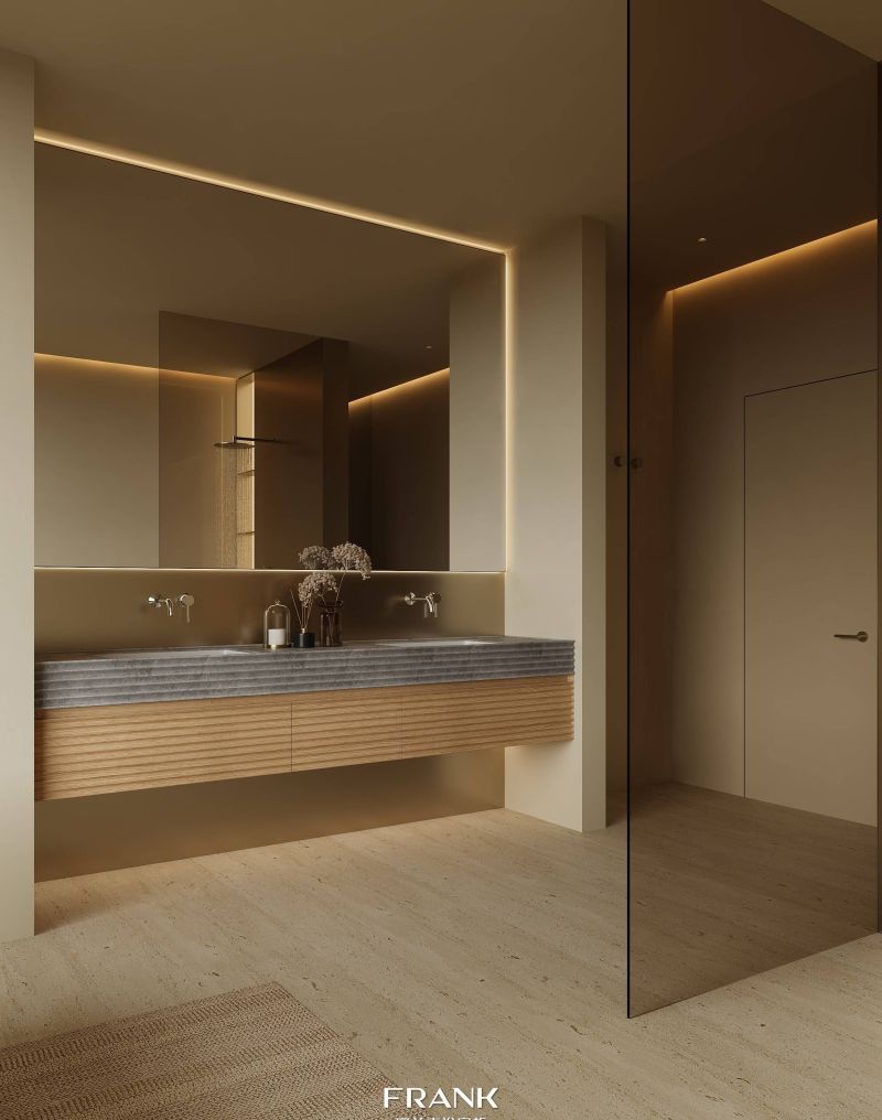 极简不寡谈！富兰克山丘Ⅲ浴室柜太高级 - 家居知识