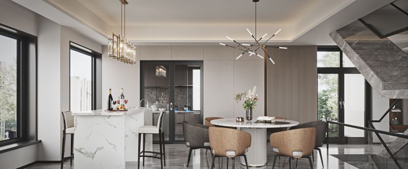 济南现代轻奢风格装修多少钱？全包实景z报价明细参考 - 家居知识