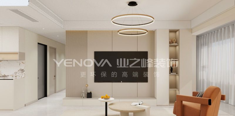 144㎡现代风格装修案例,唐山禹洲凤凰府雅致生活空间 唐山禹洲凤凰府144平方米现代风格装修效果案例|业之峰装饰 - 家居知识