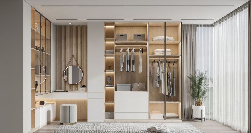谁说衣帽间是大house专属？小空间这么装，也能拥有逛店式快乐 - 家居知识
