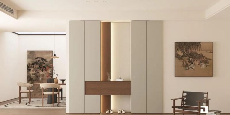 玄关柜惊艳设计,进门瞬间提升家居格调 玄关柜这样设计,一进门就被惊艳到了 - 家居知识