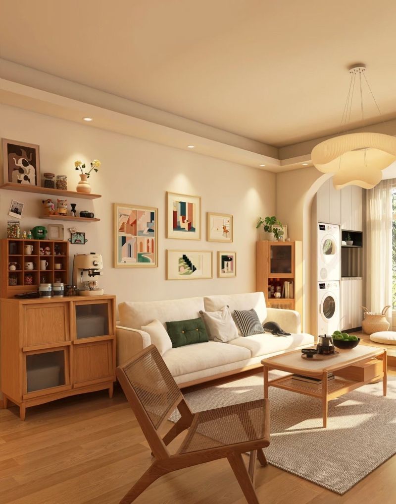 五大细节，拆解爆火的原木奶油风装修风格！跟着来，准没错了！ - 家居知识