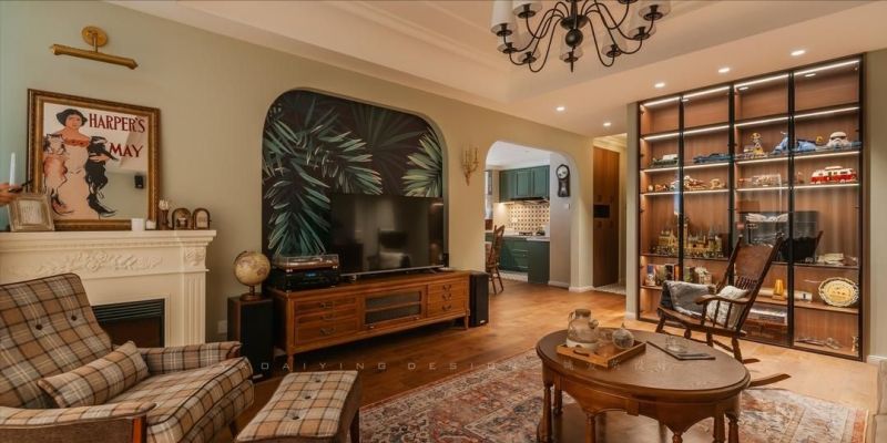 姐姐耗时4个月打造美式新家,完工效果温馨又高级,邻居羡慕不已! 姐姐花4个月把家装成美式,完工后场面极度温馨高级,太有远见了 - 家居知识