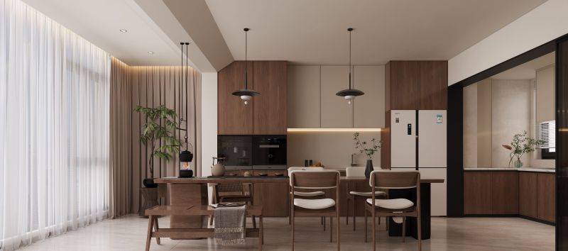 170㎡中古混搭风,高级感直击灵魂! 170㎡中古混搭美学,高级感爆棚,美到灵魂深处 - 家居知识