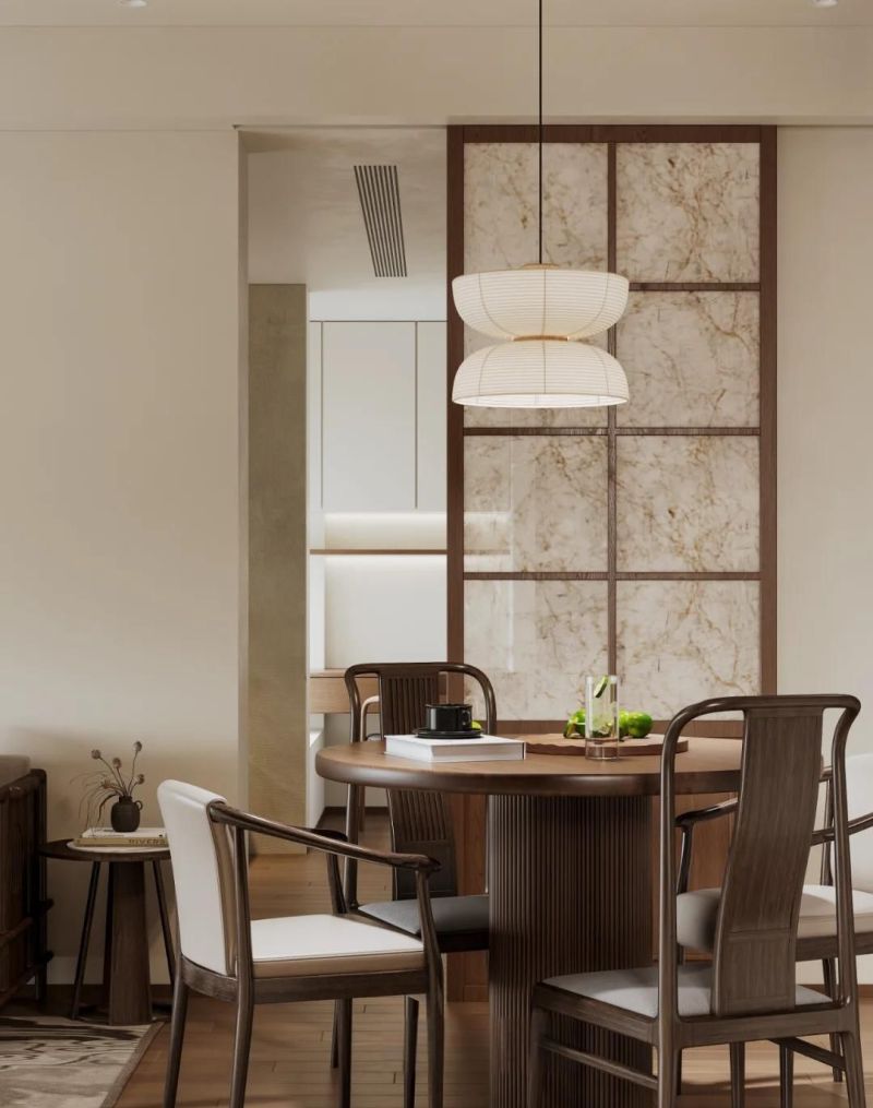 胡桃木+留白，装修新中式风格绝了！ - 家居知识