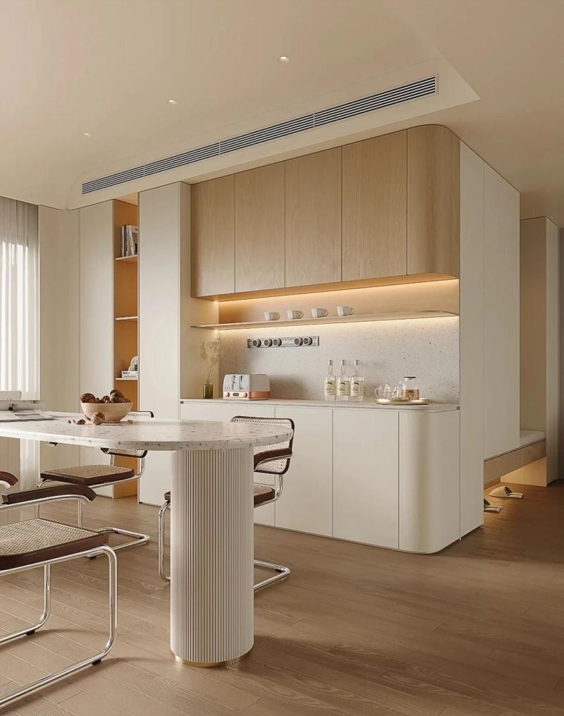 12款定制餐边柜合集，中古风/极简/轻奢，直接照着装出高级感 - 家居知识