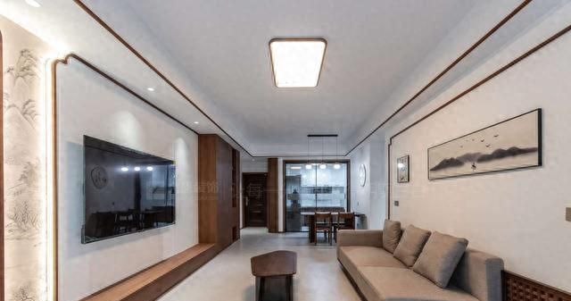 108㎡中式风雅居，株洲装修演绎东方意境之美