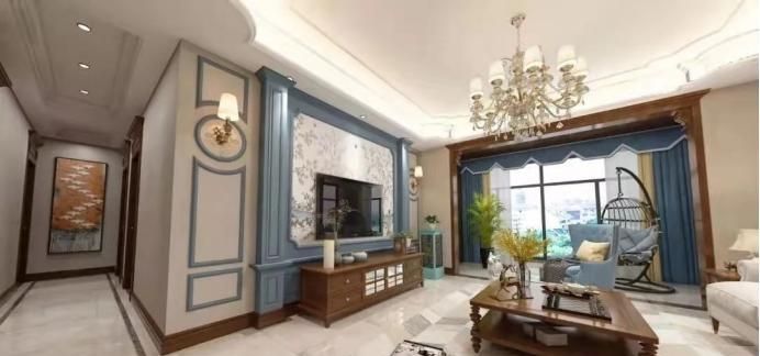 新中式与美式的结合，成就轻奢装修风格，全屋精致又高级 - 家居知识