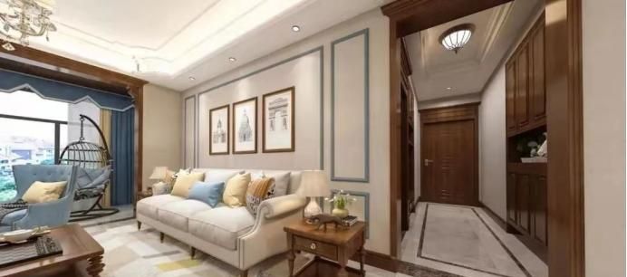 新中式与美式的结合，成就轻奢装修风格，全屋精致又高级 - 家居知识