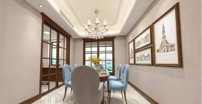 新中式与美式的结合，成就轻奢装修风格，全屋精致又高级 - 家居知识