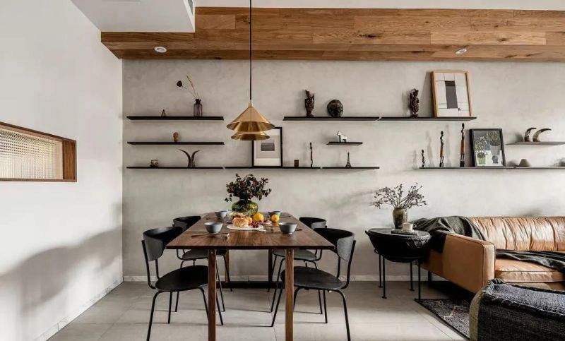 他用多种原木营造“粗糙感”，让109㎡的俩娃之家，无比舒服自在 - 家居知识