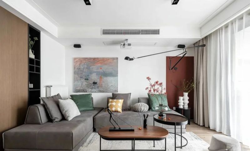 案例分享 | 132㎡新中式：时尚简洁与传统元素混搭 - 家居知识