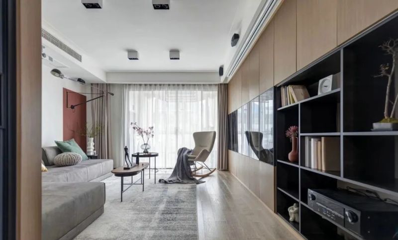 案例分享 | 132㎡新中式：时尚简洁与传统元素混搭 - 家居知识