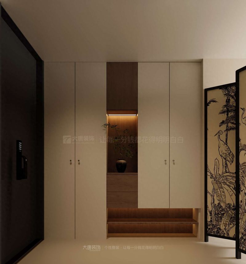 株洲装修设计：143㎡中古风装修案例，“久处不厌”的舒适感 - 家居知识