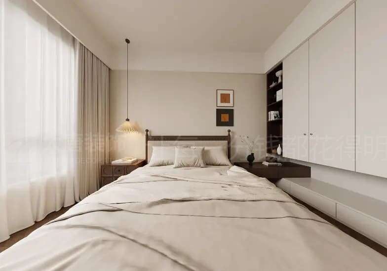 株洲装修设计：143㎡中古风装修案例，“久处不厌”的舒适感 - 家居知识