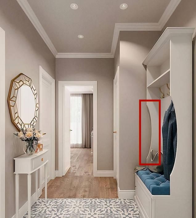 别人家的玄关柜有特色，做弧形设计，朋友来家里都夸赞！ - 家居知识