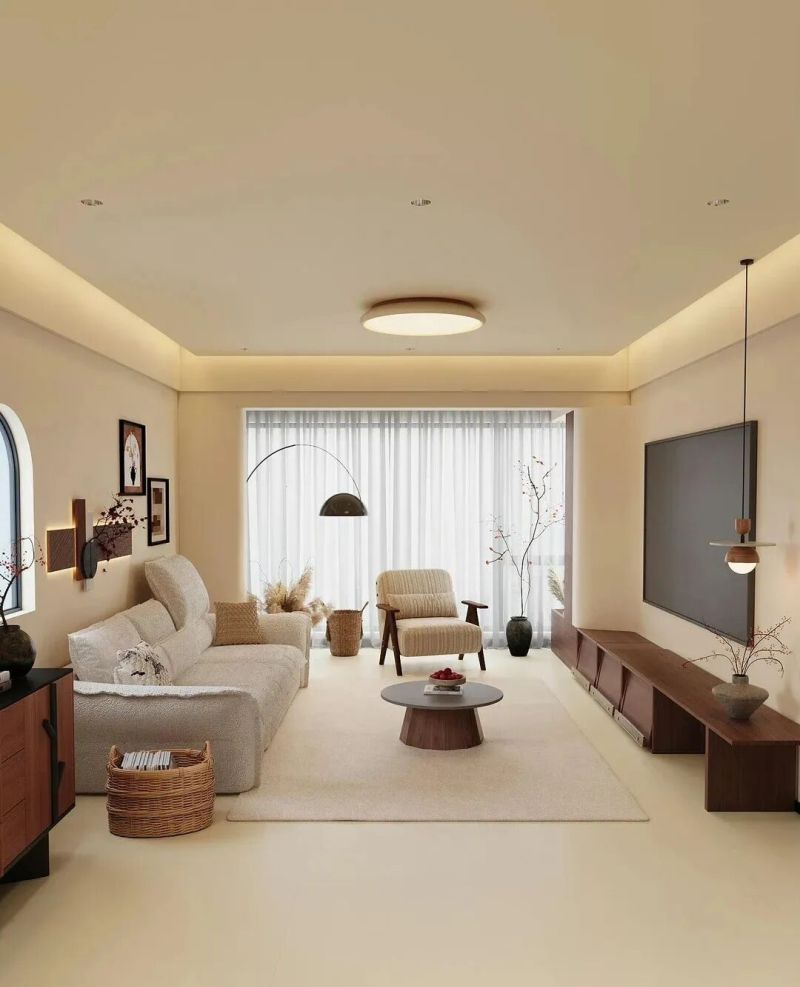 星美装饰 | 小户型温馨奶油风装修案例 - 家居知识