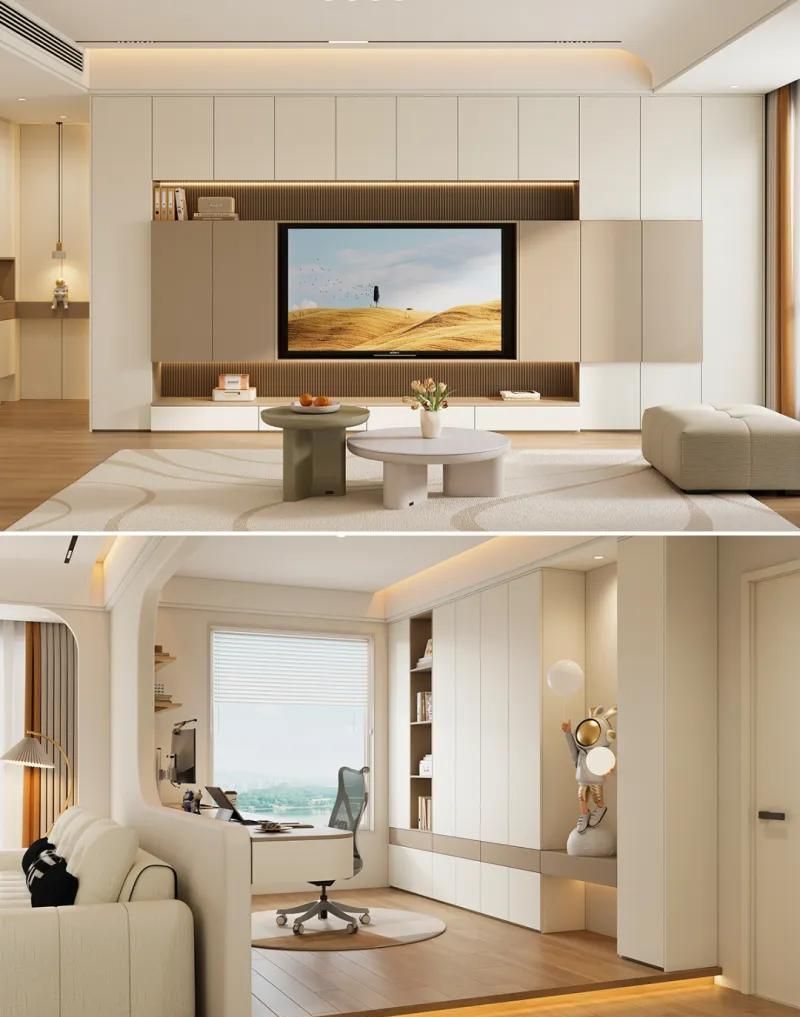 全友家居设计丨108㎡现代奶油风，小吧台让家超惬意！ - 家居知识