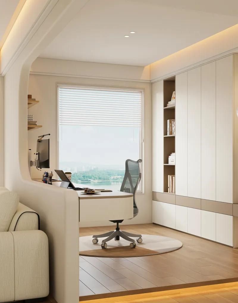 全友家居设计丨108㎡现代奶油风，小吧台让家超惬意！ - 家居知识