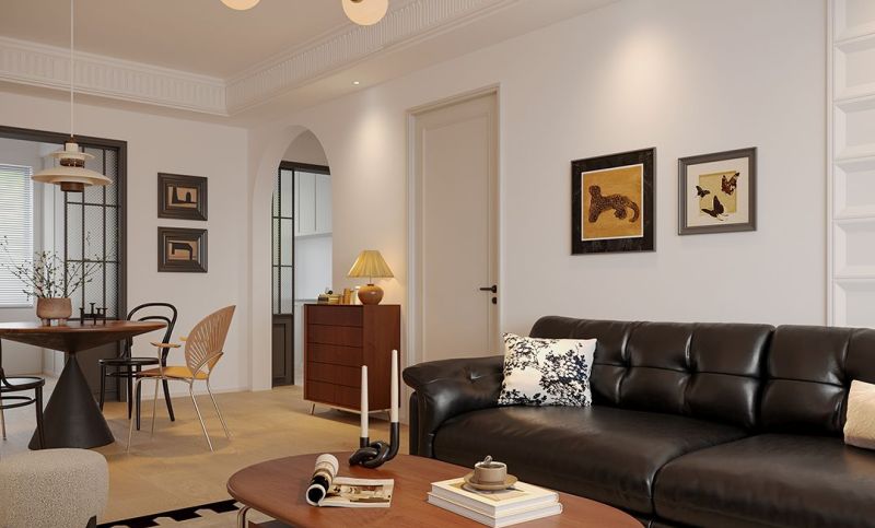 120㎡中古风装修，重组空间、简约设计，美貌和功能双在线 - 家居知识