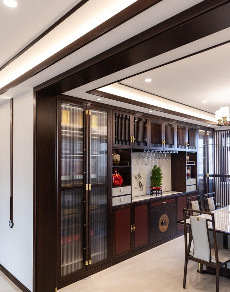 新中式家居美学，三餐里的东方韵味