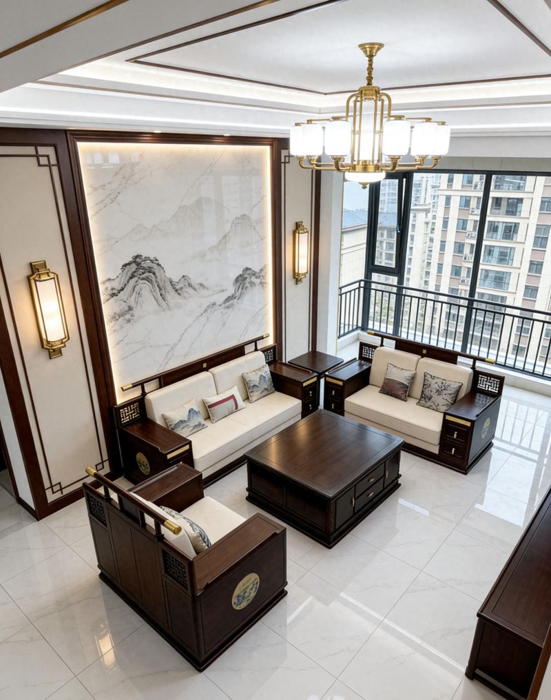 新中式装修质感绝了！这效果太惊艳