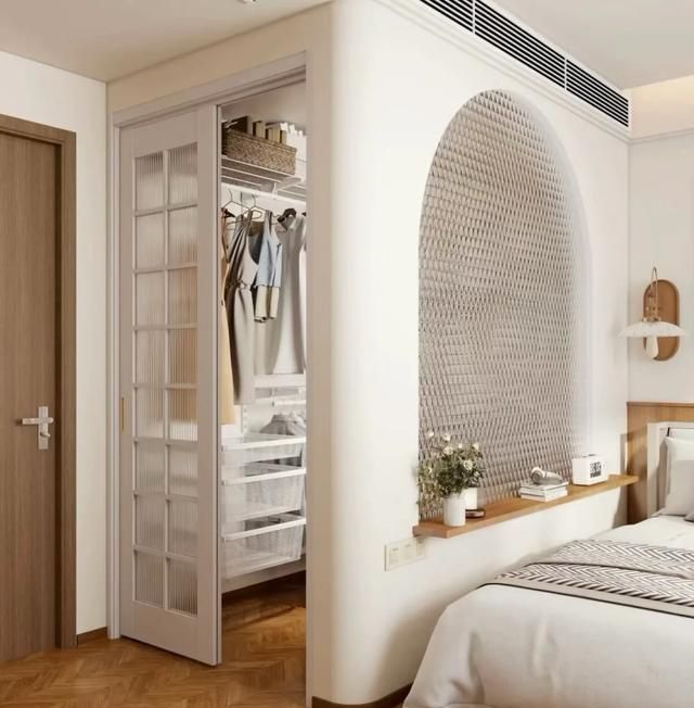 卧室别再打满墙衣柜！10㎡以上就做小衣帽间，才是收纳王炸 - 家居知识