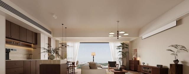 株洲装修设计：143㎡中古风装修案例，“久处不厌”的舒适感 - 家居知识