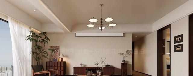 株洲装修设计：143㎡中古风装修案例，“久处不厌”的舒适感 - 家居知识