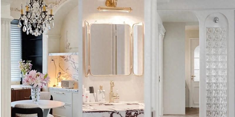 法式风格神改造！无电视墙+次卧打通，空间瞬间放大效果惊艳