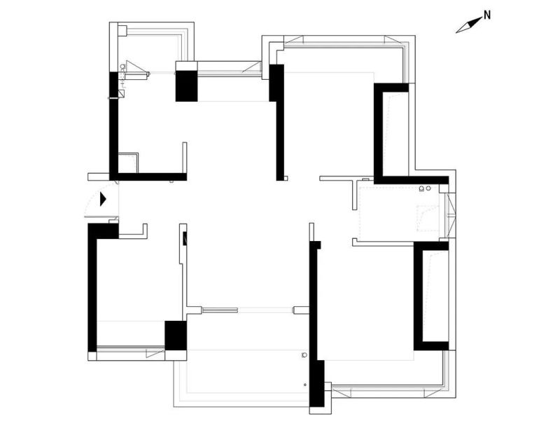 法式风格神改造!无电视墙+次卧打通,空间瞬间放大效果惊艳 法式风格神思路!无电视墙+次卧打通,视觉效果直接拉满显大! - 家居知识