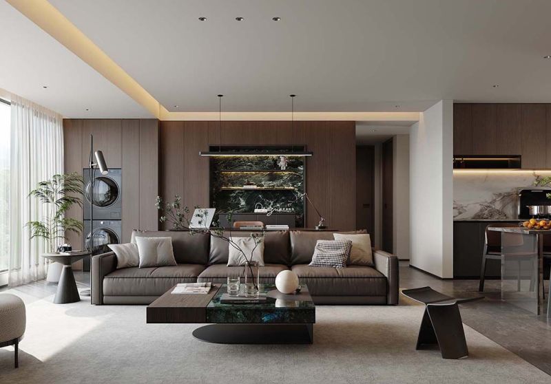 101㎡意式轻奢装修,演绎精致高雅的生活美学 101㎡意式轻奢装修|精致与高雅的生活美学 - 家居知识