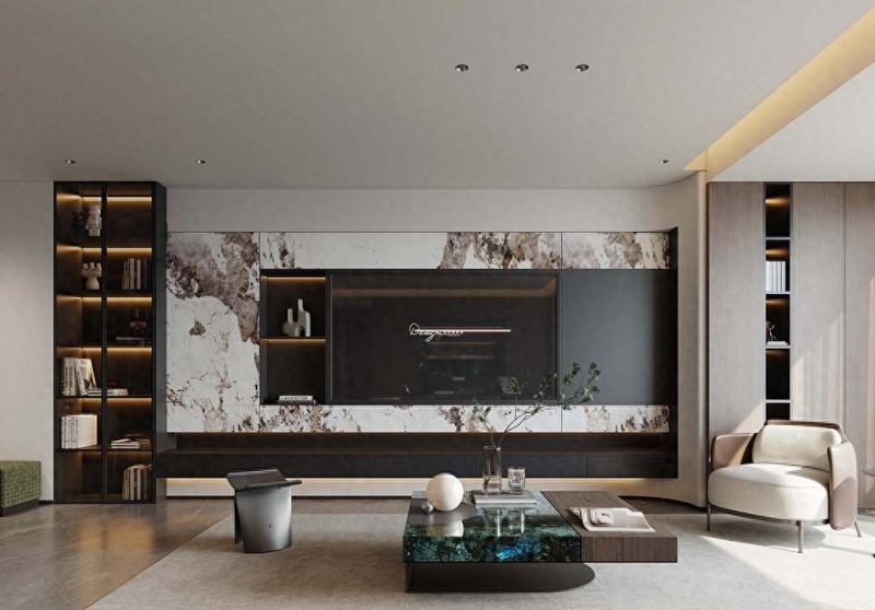 101㎡意式轻奢装修，演绎精致高雅的生活美学