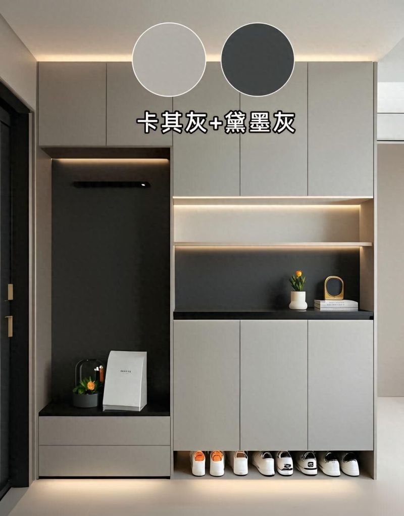 9款全屋定制入户玄关柜设计案例分享 全屋定制9款入户玄关柜设计分享 - 家居知识