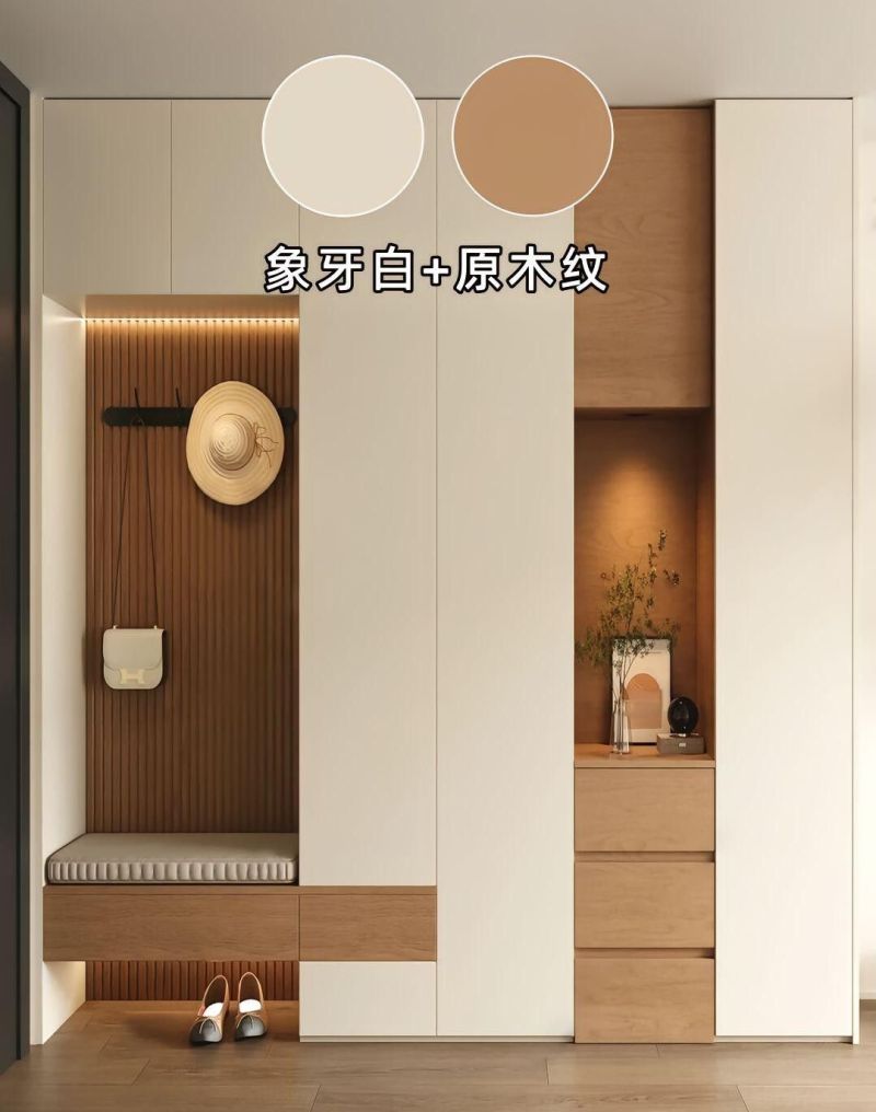 9款全屋定制入户玄关柜设计案例分享 全屋定制9款入户玄关柜设计分享 - 家居知识