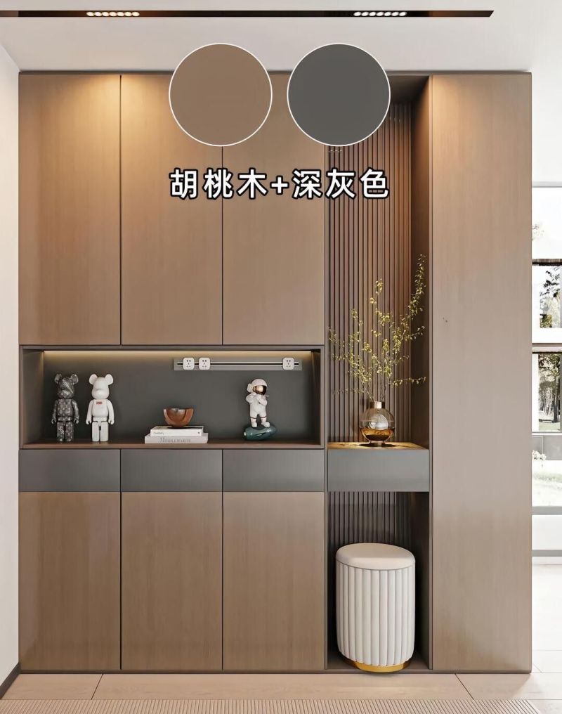 9款全屋定制入户玄关柜设计案例分享 全屋定制9款入户玄关柜设计分享 - 家居知识