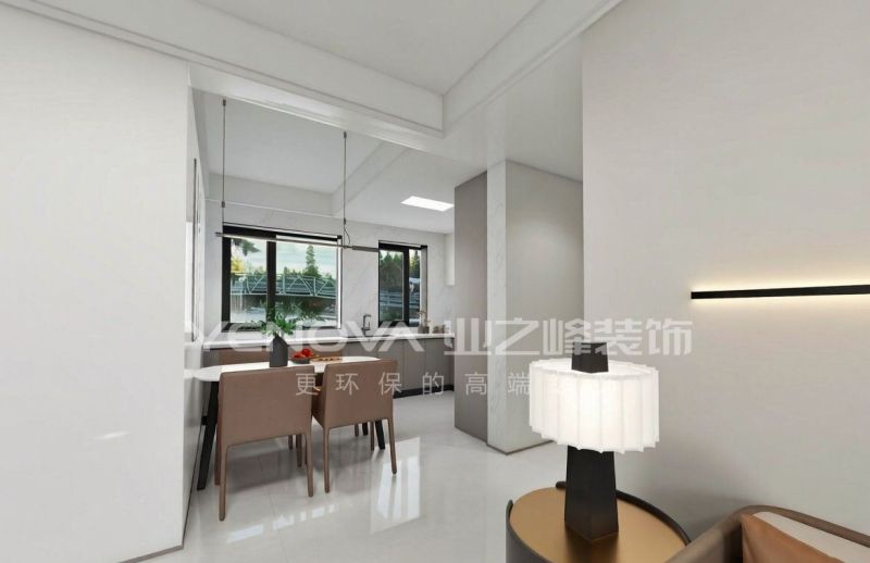 唐山吴家庄90平方米现代简约风格装修效果案例|业之峰装饰 - 家居知识