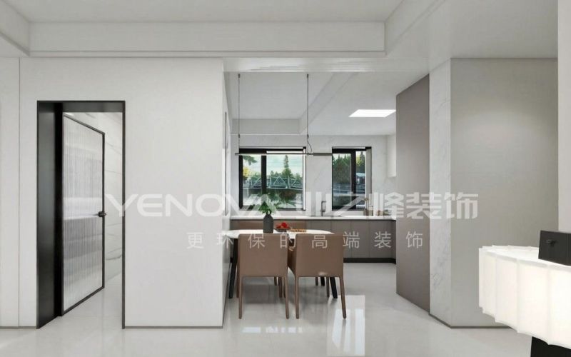 唐山吴家庄90平方米现代简约风格装修效果案例|业之峰装饰 - 家居知识