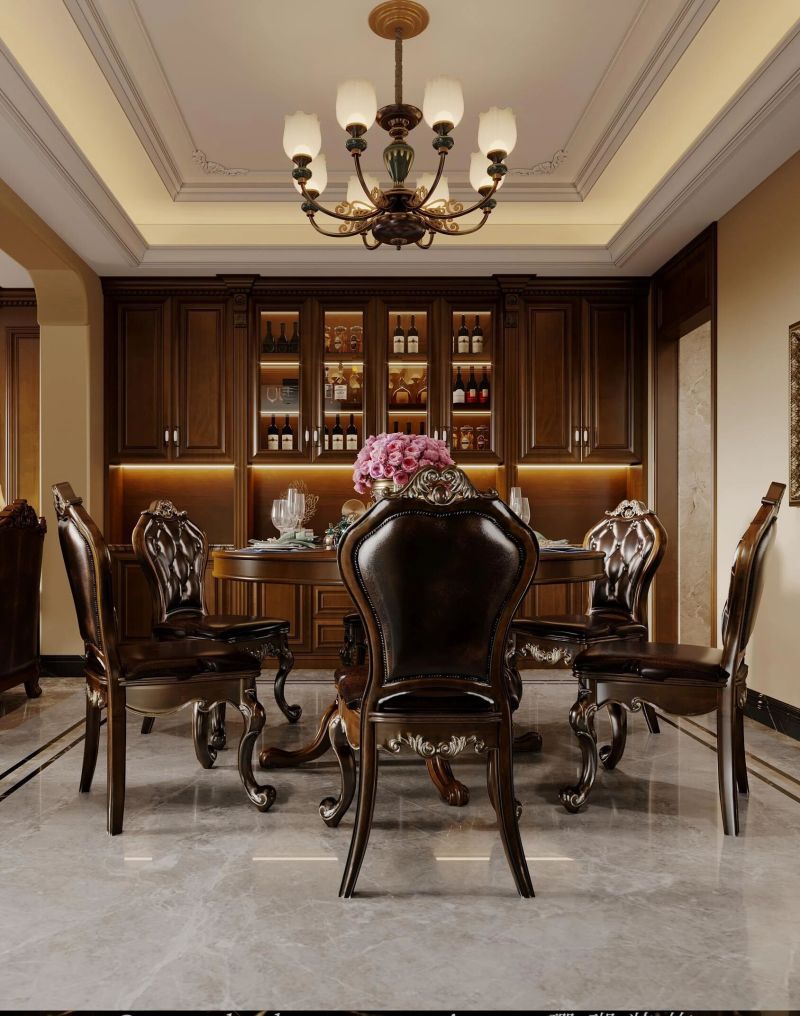 414㎡美式风排屋装修-诸暨江南里小区 - 家居知识