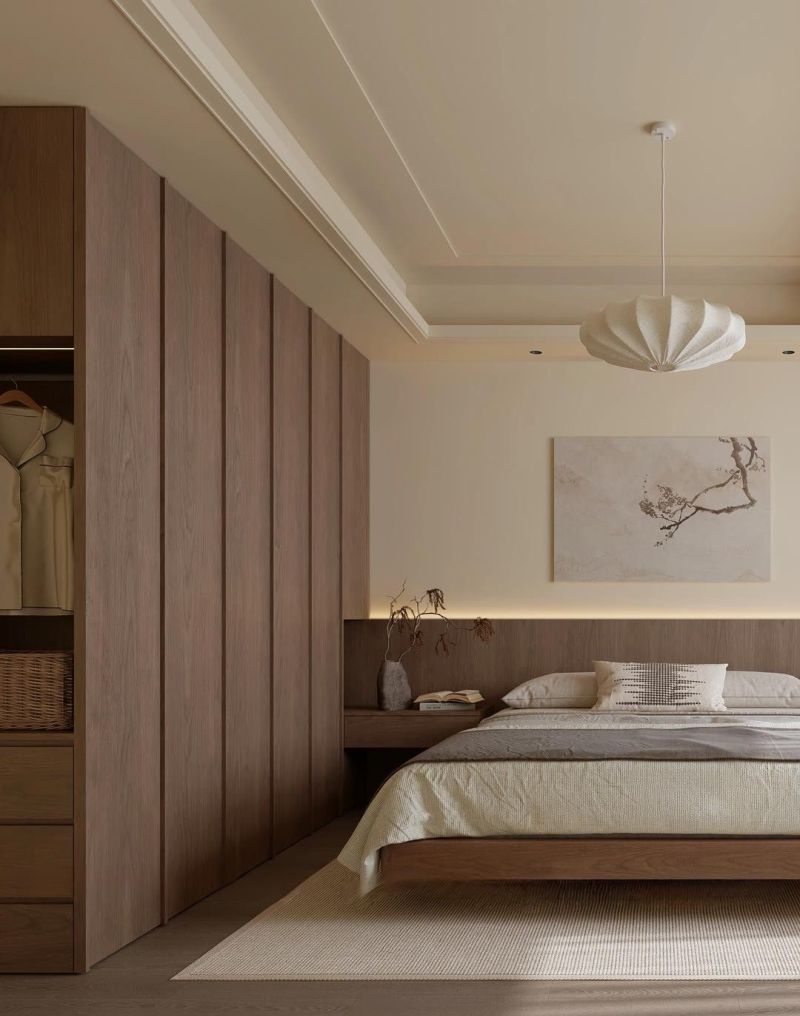 改造后的新中式卧室，简直太爱了 - 家居知识